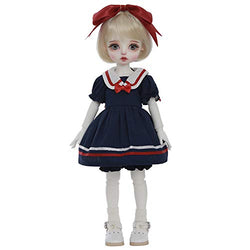 Fbestxie BJD 1/6 Doll 27Cm 10.6Inches Full Set Makeup Lovely and Delicate Birthday Doll Toy Doll Joints Movable Doll Gift