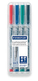 Staedtler Universal pen Lumocolor non-p S 4 Piece (311 WP4)