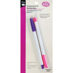 Dritz Marking Pen - Disappearing Ink Combo Pack, Purple & Pink