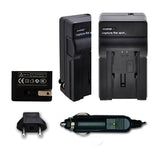 2 Canon NB-6L / NB-6LH Batteries Replacement by Xit with AC/DC Quick Charger Kit for Canon