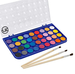 Washable Watercolor Paint Set, 36 Vivid Colors Includes Watercolour Mixing Palette Perfect for Artists, Beginner Painters, Kids and Adult Painting
