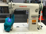 Yamata GC/FY810 Sewing Lockstitch,Reverse,Post Bed,Roller Feed +Table+Motor+Assembly Required.DIY.