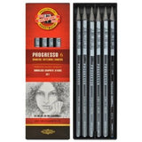 Koh-i-noor Progresso - Woodless Graphite Pencils Set. 8915