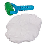 Floof Modeling Clay - Reuseable Indoor Snow - Endless Creations with 3 Dinosaur Molds and Dino Track Roller.