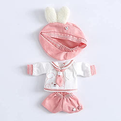 XiDonDon Doll Clothes Cute Sailor Clothes for Ob11,Molly, gsc, 1 / 12bjd Doll Accessories Boys Girls Toys (Pink2)
