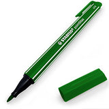 Stabilo PointMax Nylon Tip Fineliner Pens - 0.8mm - Pack of 10 - Green - 488/36