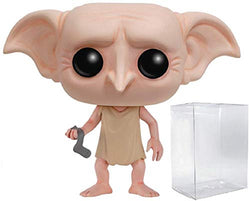 HARRY POTTER - Dobby Funko Pop! Vinyl Figure (Includes Compatible Pop Box Protector Case)