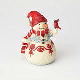 Enesco Jim Shore Heartwood Creek Pint Sized Snowman w/Cardinal