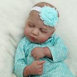 WOOROY Realistic Reborn Baby Dolls - 20 Inch Lifelike Newborn Baby Doll Girl Real Life Baby Dolls Sleeping Soft Weighted Reborn Doll Gift Toys for 3+ Years
