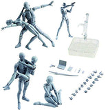 Action Figures Body Kun DX & Body Chan DX PVC Figure Model Drawing for SHF S H Figuarts (Female+Male) with Box