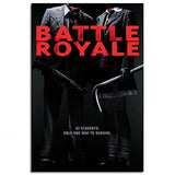 Yujiha Battle Royale Canvas Prints Classic Large Movie Poster Wall Art For Home Office Decorations Unframed 36"x24"