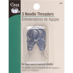 Dritz NR-812 Metal Needle Threaders - 3 Pack