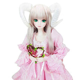 EVA BJD 1/3 BJD Doll 60cm 24" Ball Jointed Dolls Aries SD Action Full Set Figure Bjd + Makeup + Skirt + Wig + Shoes + Accessories