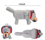 14 Inch Craft Wolf Plush Toys, Hot Game Character Wolf Plush Stuffed Toy Wolf Stuffed Plush Animal Toys Gift for Kids Game Fans Boys Girls