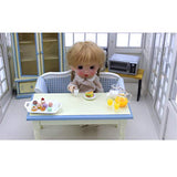 1PC Mini Juice/Milk Pot Cups Set Miniature Craft Scene Model for 1:12/1:6 Scale Dollhouse Furniture Decorative Doll House Accessories (Yellow)