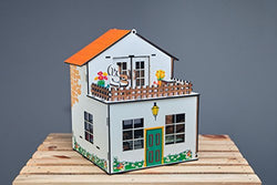 House with a Terrace, eco-friendly, 3d puzzles