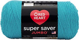 Red Heart Super Saver Jumbo Yarn, Turqua