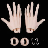 CUTICATE ID72 SD AOD 15 Joints Hands for LUTS SSDF Uncle Doll Body Parts Pink Skin