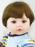 Zero Pam Real Life Reborn Twins Dolls Alive Boy&Girl Soft Dolls 24 inch Reborn Toddler Twins Baby Dolls for Kids Xmas Gifts