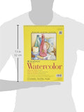 Strathmore 300 Series Watercolor Pad, Cold Press, 9"x12" Wire Bound, 12 Sheets