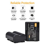 PowerTrust 2280mAh NP-W235 Replacement Battery and LCD Dual Charger for Fujifilm NPW235 and Fuji X-T4