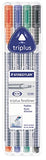 Staedtler 334SB4 TRIPLUS FINE LINERS 4PC BASIC