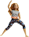 Barbie Made to Move Doll - Curvy with Auburn Hair