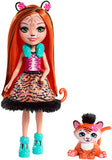 Enchantimals Tanzie Tiger Doll (6-in) and Tuft Animal Figure  [Amazon Exclusive]