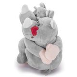 Lazada Stuffed Animal Plush Rhinoceros Hugging Toys Grey 7â- Best Girlfriend/Boyfriend/Wife Kids Gifts
