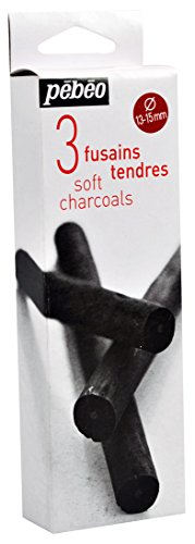 Pebeo - Soft Charcoals - 3 Medium (383130)