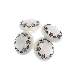 RayLineDo Pack of 95-100pcs 11.5MM Lady Children Shirts Cuff Resin Pearlescent Buttons for Sewing