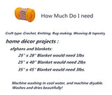 112oz Super Bulky Chunky Blanket Chenille Yarn for Arm Knitting, Luxury Thick Polyester Jumbo Weaving Crochet Craft Yarns for Throw Blanket Pillows