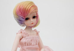 (22~24cm) 1/3 BJD Doll MSD Fur Wig Dollfie Mixed & Gradients Color / 007-A(FEB113)