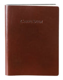 Eccolo 5x7 Inch Embossed Carpe Diem Journal / Notebook,  256 Lined Pages