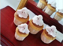 1:12 Halloween miniature muffins ghosts
