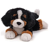 GUND Randle Bernese Mountain Dog Stuffed Animal Plush, 13" & Karina Labradoodle Dog Stuffed Animal Plush, 10.5" Off-White