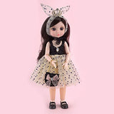 QIANHUI 1/6 BJD Doll Clothes 12inch Fairy Cute Dress 30cm Fashion Dolls Outfit Doll Accessories Best Gift for Girls (D)