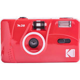 Kodak M38 35mm Film Camera - Focus Free, Powerful Built-in Flash, Easy to Use (Flame Scarlet)