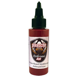 Paasche Airbrush Extreme Air Multi Surface Paint, 2-Ounce, Dark Red