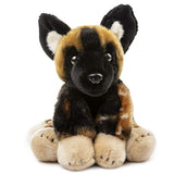 Wildlife Tree 12 Inch Stuffed African Wild Dog Plush Floppy Animal Kingdom Collection