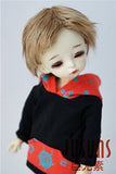 JD213 Handsome Boyish Mohair BJD Wigs YOSD MSD SD Doll Accessories (Ash Blond, 6-7inch)