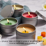 Candle Making Kit, Beeswax Candle Making Kit for Adults, Candle Making Supplies to Create 8 Scented Candles, Complete Scented Beeswax Candles Including Beeswax, Melting Pot, Rich Scents, Wicks, Dyes