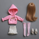 1/6 26Cm BJD Doll Full Set Ball Jointed SD Dolls + Wig + Clothes + Makeup + Shoes + Socks Best Gift for Childrens