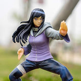 Naruto Hand-Made GK Hyuga Hinata Temple Double Lion Battle Changeable Statue Hand-Made Model Birthday Gift H-2020-6-12
