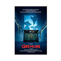 Room Gremlins Classic 80s Horror Movie Posters for Theater Room Canvas Poster Wall Art Decor Print Picture Paintings for Living Room Bedroom Decoration 12×18inch(30×45cm) Unframe-style1