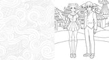Manga & Chibis Coloring Book: Color your way through cute and cool manga, anime, and chibi art!