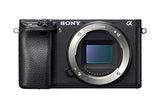 Sony Alpha a6300 ILCE6300M/B 24.2 MP Mirrorless Digital Camera with F3.5-5.6 OSS Zoom Lens, E 18-135mm, Black