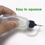 (30 Pack, 20ml) Needle Bottle dropper bottle eliquid bottle liquid bottle squeeze bottle Steel Needle TIP Dropper Bottle