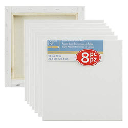 Canvas Super Value 10x10 8 Pack by Artists Loft