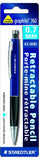 Staedtler Graphite 760 Mechanical Pencil - 0.7mm, 760 07BK